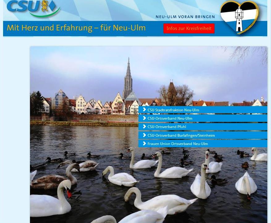 Beurteilung unserer Homepage