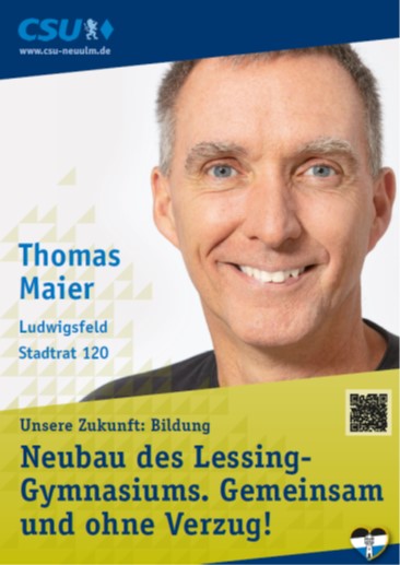 Thomas Maier, Ludwigsfeld – seine Ziele