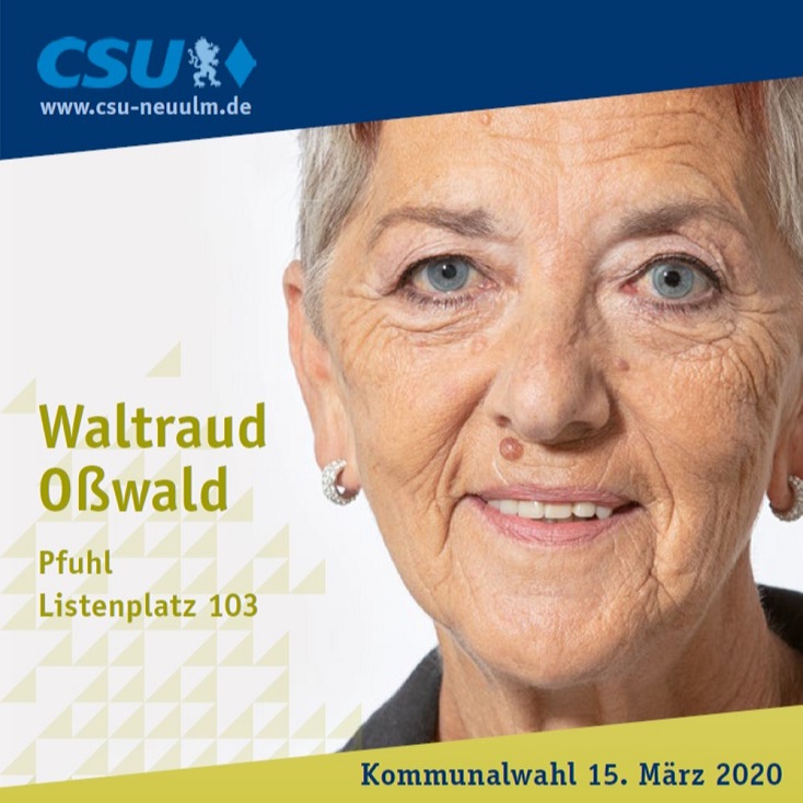 Waltraud Oßwald, Pfuhl – ihre Ziele im Film